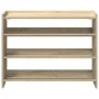Mueble zapatero madera contrachapada roble sonoma 80x25x62 cm von , Schuhregale und Schuhorganisatoren - Ref: Foro24-859916, ...