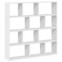 Estante cubo pared 12 compartimentos madera ingeniería blanco von , Regale und Regale - Ref: Foro24-860004, Preis: 72,30 €, R...