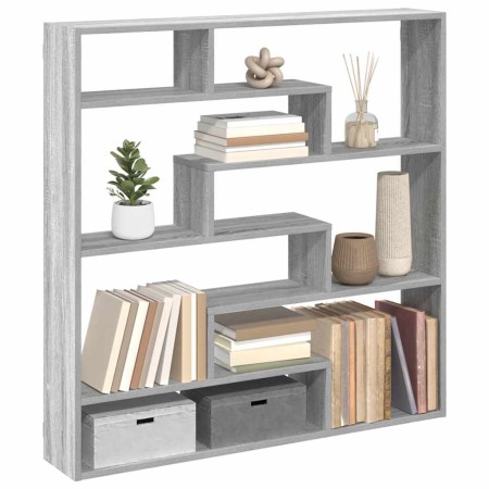 Estante cubo de pared 7 compartimentos madera gris Sonoma de , Estantes y estanterías - Ref: Foro24-860027, Precio: 68,05 €