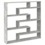 Estante cubo de pared 7 compartimentos madera gris hormigón by , Shelves and shelves - Ref: Foro24-860025, Price: 57,26 €, Di...