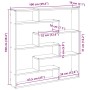 Estante cubo de pared 7 compartimentos madera gris hormigón by , Shelves and shelves - Ref: Foro24-860025, Price: 58,16 €, Di...