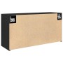 Mueble de pared de baño madera ingeniería negro 80x25x40 cm by , bathroom vanities - Ref: Foro24-860086, Price: 63,34 €, Disc...