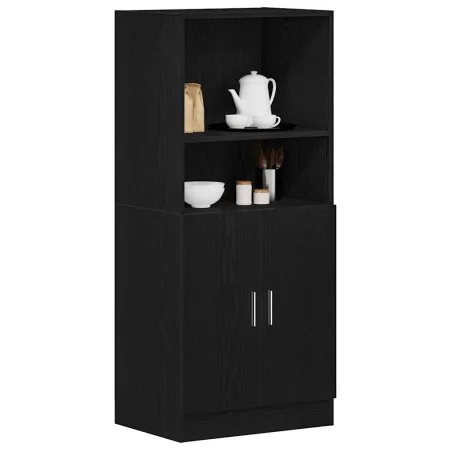 Mueble de cocina madera de ingeniería negro 57x41,5x131,5 cm von , Küchenschränke - Ref: Foro24-860122, Preis: 108,43 €, Raba...
