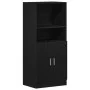 Mueble de cocina madera de ingeniería negro 57x41,5x131,5 cm von , Küchenschränke - Ref: Foro24-860122, Preis: 108,43 €, Raba...