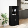 Mueble de cocina madera de ingeniería negro 57x41,5x131,5 cm von , Küchenschränke - Ref: Foro24-860122, Preis: 104,99 €, Raba...