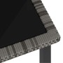 Gray synthetic rattan garden dining table 70x70x73 cm by vidaXL, Garden tables - Ref: Foro24-315117, Price: 76,50 €, Discount: %