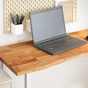 Tablero escritorio rectangular madera maciza roble marrón claro by , Table tops - Ref: Foro24-4009020, Price: 100,25 €, Disco...