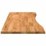 Tablero escritorio rectangular madera maciza roble marrón claro by , Table tops - Ref: Foro24-4009020, Price: 100,25 €, Disco...