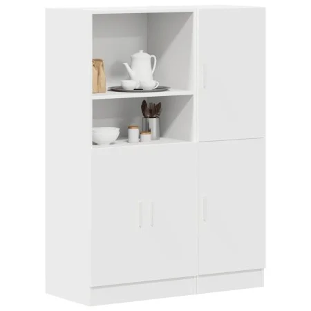 Mueble de cocina 2 piezas madera contrachapada blanca von , Regale und Regale - Ref: Foro24-3324142, Preis: 185,43 €, Rabatt: %
