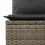 Set sofás jardín y cojines 7 pzas ratán sintético acacia gris von , Gartensets - Ref: Foro24-3327588, Preis: 406,29 €, Rabatt: %
