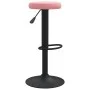 Taburetes de cocina 2 unidades terciopelo rosa de , Taburetes de cocina - Ref: Foro24-333148, Precio: 75,89 €, Descuento: %