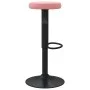 Taburetes de cocina 2 unidades terciopelo rosa de , Taburetes de cocina - Ref: Foro24-333148, Precio: 75,89 €, Descuento: %