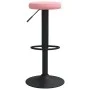 Taburetes de cocina 2 unidades terciopelo rosa de , Taburetes de cocina - Ref: Foro24-333148, Precio: 75,89 €, Descuento: %