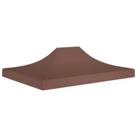Braunes Festzelt-Dach 4x3 m für Feierlichkeiten 270 g/m² von vidaXL, Abdeckungen für Zelte und Pavillons - Ref: Foro24-315358...