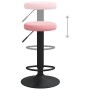 Taburetes de cocina 2 unidades terciopelo rosa von , Küchenhocker - Ref: Foro24-333148, Preis: 77,03 €, Rabatt: %