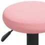 Taburetes de cocina 2 unidades terciopelo rosa de , Taburetes de cocina - Ref: Foro24-333148, Precio: 75,89 €, Descuento: %