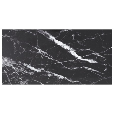 Tablero mesa diseño mármol vidrio templado negro 100x50 cm 6 mm von , Tischplatten - Ref: Foro24-322274, Preis: 39,83 €, Raba...