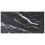 Tablero mesa diseño mármol vidrio templado negro 100x50 cm 6 mm von , Tischplatten - Ref: Foro24-322274, Preis: 39,83 €, Raba...