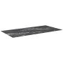 Tablero mesa diseño mármol vidrio templado negro 100x50 cm 6 mm von , Tischplatten - Ref: Foro24-322274, Preis: 35,31 €, Raba...