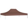 Braunes Festzelt-Dach 4x3 m für Feierlichkeiten 270 g/m² von vidaXL, Abdeckungen für Zelte und Pavillons - Ref: Foro24-315358...
