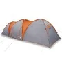 Tienda familiar con cúpula impermeable 8 personas gris naranja von , Zelte - Ref: Foro24-4009430, Preis: 242,92 €, Rabatt: %