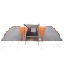 Tienda familiar con cúpula impermeable 8 personas gris naranja von , Zelte - Ref: Foro24-4009430, Preis: 242,92 €, Rabatt: %