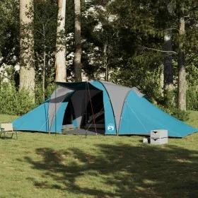 Tienda de campaña familiar iglú 6 personas impermeable azul by , tents - Ref: Foro24-4009432, Price: 242,51 €, Discount: %