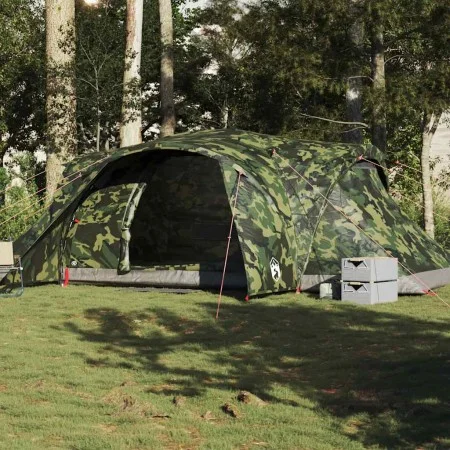 Tienda campaña familiar iglú 6 personas impermeable camuflaje von , Zelte - Ref: Foro24-4009472, Preis: 205,95 €, Rabatt: %