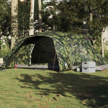 Tienda campaña familiar iglú 6 personas impermeable camuflaje von , Zelte - Ref: Foro24-4009472, Preis: 202,30 €, Rabatt: %