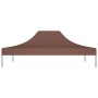 Techo de carpa para celebraciones marrón 4x3 m 270 g/m² by vidaXL, Covers for tents and gazebos - Ref: Foro24-315358, Price: ...