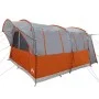 Tienda de campaña de coche 4 personas impermeable gris-naranja by , tents - Ref: Foro24-4009502, Price: 283,45 €, Discount: %