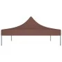 Techo de carpa para celebraciones marrón 4x3 m 270 g/m² by vidaXL, Covers for tents and gazebos - Ref: Foro24-315358, Price: ...
