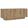 Mueble de TV luces LED madera roble artisan 100x35x40 cm von , TV-Möbel - Ref: Foro24-856354, Preis: 95,69 €, Rabatt: %