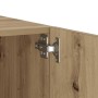 Mueble de TV luces LED madera roble artisan 100x35x40 cm von , TV-Möbel - Ref: Foro24-856354, Preis: 95,69 €, Rabatt: %
