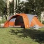 Tienda familiar con cúpula impermeable 6 personas gris naranja von , Zelte - Ref: Foro24-4009469, Preis: 169,00 €, Rabatt: %