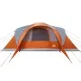 Tienda familiar con cúpula impermeable 6 personas gris naranja von , Zelte - Ref: Foro24-4009469, Preis: 169,00 €, Rabatt: %