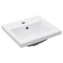 Estructura de baño con lavabo incorporado hierro blanco von , Badezimmerwaschtische - Ref: Foro24-3101373, Preis: 141,50 €, R...
