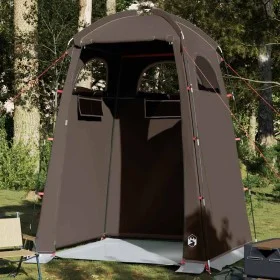 Tienda de ducha impermeable marrón by , tents - Ref: Foro24-4009477, Price: 72,70 €, Discount: %