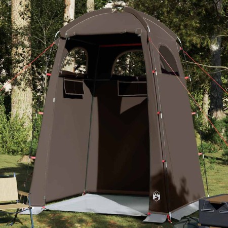 Tienda de ducha impermeable marrón by , tents - Ref: Foro24-4009477, Price: 85,62 €, Discount: %