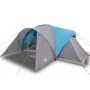 Tienda de campaña familiar iglú 6 personas impermeable azul by , tents - Ref: Foro24-4009468, Price: 169,52 €, Discount: %