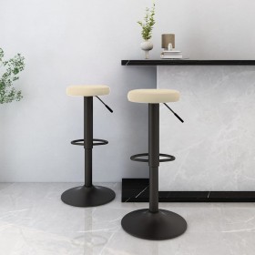 Taburetes de cocina 2 unidades terciopelo color crema von , Küchenhocker - Ref: Foro24-333142, Preis: 77,20 €, Rabatt: %