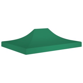 Zeltdach für Feiern grün 4x3 m 270 g/m² von vidaXL, Abdeckungen für Zelte und Pavillons - Ref: Foro24-315354, Preis: 32,38 €,...