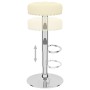 Taburetes de cocina 2 unidades tela crema de , Taburetes de cocina - Ref: Foro24-332973, Precio: 105,28 €, Descuento: %