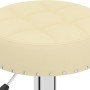 Taburetes de cocina 2 unidades tela crema de , Taburetes de cocina - Ref: Foro24-332973, Precio: 105,28 €, Descuento: %
