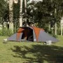 Tienda familiar con cúpula impermeable 6 personas gris naranja by , tents - Ref: Foro24-4009433, Price: 242,47 €, Discount: %