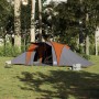 Tienda familiar con cúpula impermeable 6 personas gris naranja by , tents - Ref: Foro24-4009433, Price: 234,01 €, Discount: %