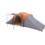 Tienda familiar con cúpula impermeable 6 personas gris naranja by , tents - Ref: Foro24-4009433, Price: 234,01 €, Discount: %