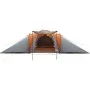 Tienda familiar con cúpula impermeable 6 personas gris naranja by , tents - Ref: Foro24-4009433, Price: 242,47 €, Discount: %