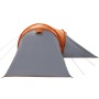 Tienda familiar con cúpula impermeable 6 personas gris naranja by , tents - Ref: Foro24-4009433, Price: 234,01 €, Discount: %