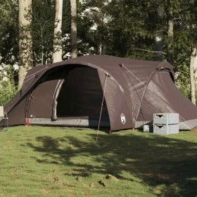 Tienda de campaña familiar iglú 6 personas impermeable marrón by , tents - Ref: Foro24-4009471, Price: 166,83 €, Discount: %